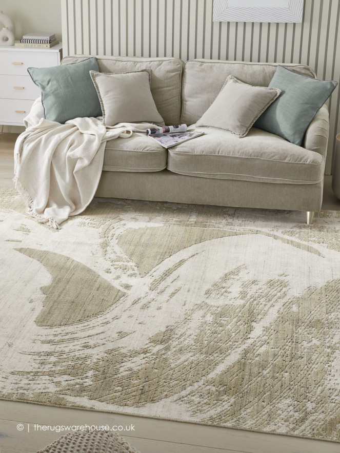 Dune Abstract Mink Rug - 2