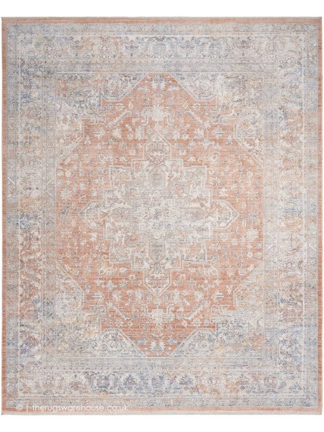 Dharan Salmon Rug - 8