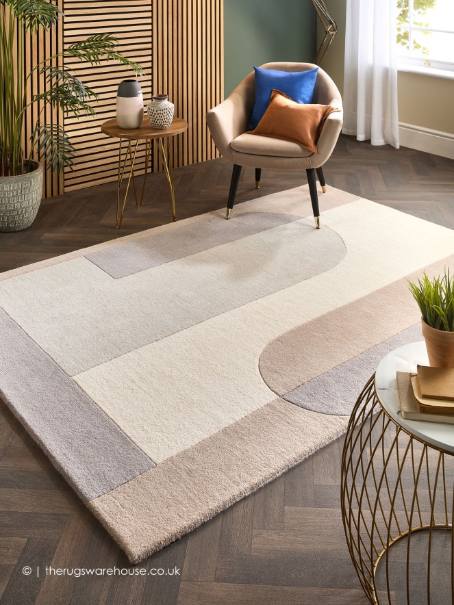 Bauhaus Graphic Natural Rug - 2