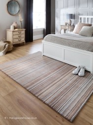 Fine Stripes Beige Rug - Thumbnail - 2