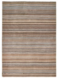 Fine Stripes Beige Rug - Thumbnail - 6