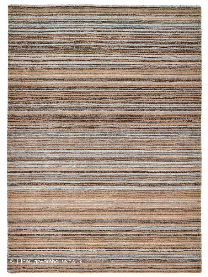 Fine Stripes Beige Rug - 6