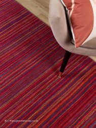 Fine Stripes Purple Rug - Thumbnail - 3