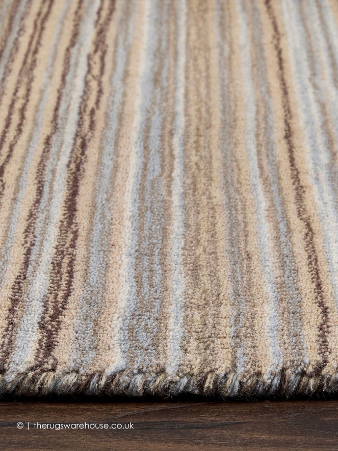 Fine Stripes Beige Runner - 3