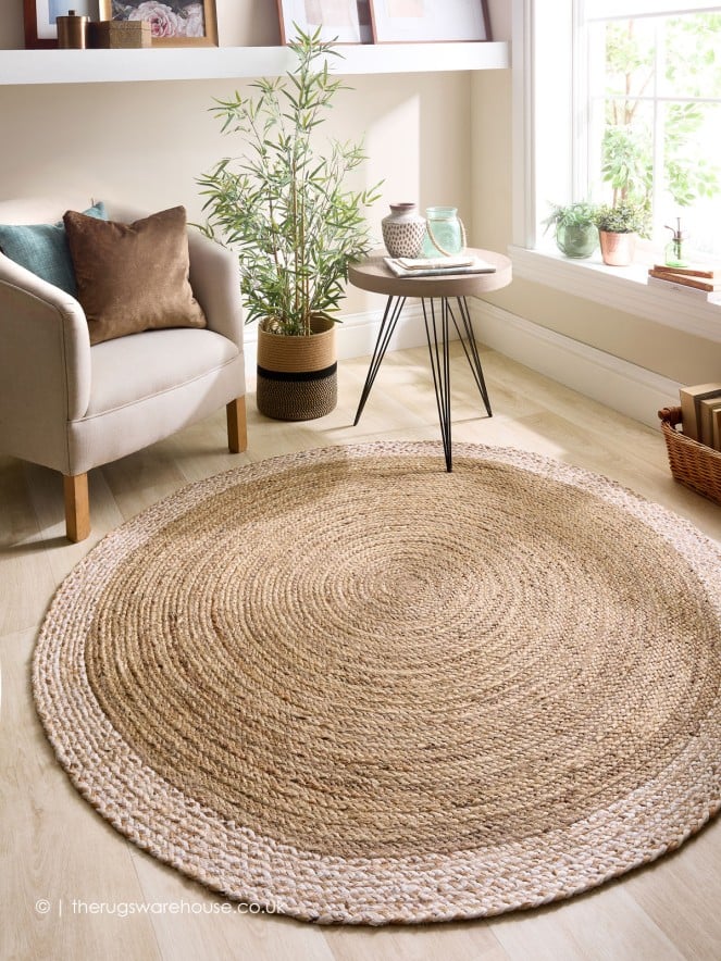 Jubo Natural Circle Rug - 2