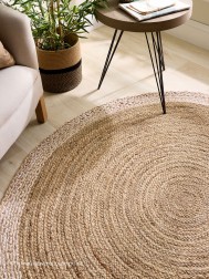 Jubo Natural Circle Rug - Thumbnail - 3