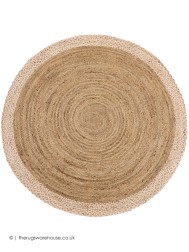 Jubo Natural Circle Rug - Thumbnail - 5