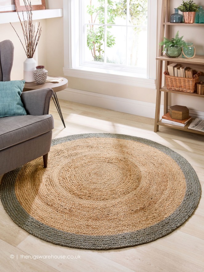 Jubo Sage Circle Rug - 2