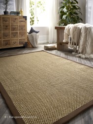 Sisalana Natural Brown Rug - Thumbnail - 2