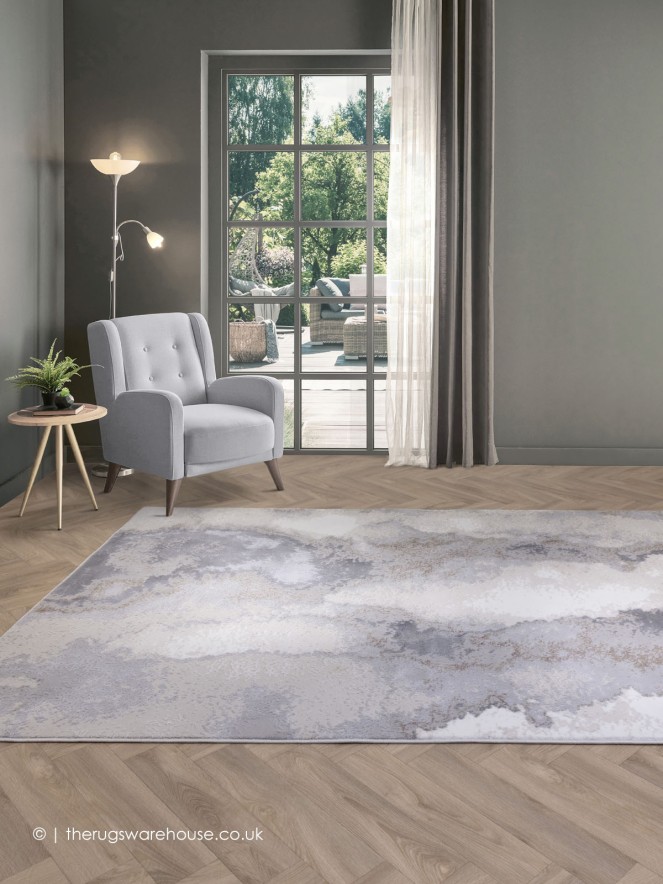 Haslet Grey Rug - 2