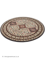 Oseem Circle Rug - Thumbnail - 2