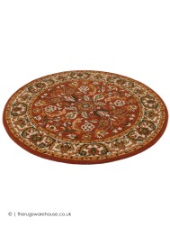 Amarna Terra Circle Rug - Thumbnail - 2