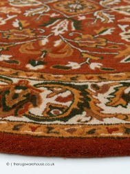 Amarna Terra Circle Rug - Thumbnail - 3