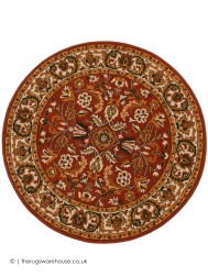 Amarna Terra Circle Rug - Thumbnail - 7