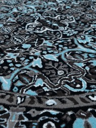 Ashwaria Black Circle Rug - Thumbnail - 5