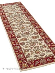 Herat Cream Red Runner - Thumbnail - 2