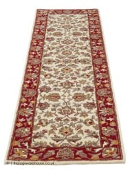 Herat Cream Red Runner - Thumbnail - 3