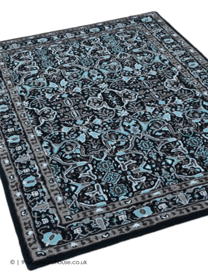 Ashwaria Black Rug - 2