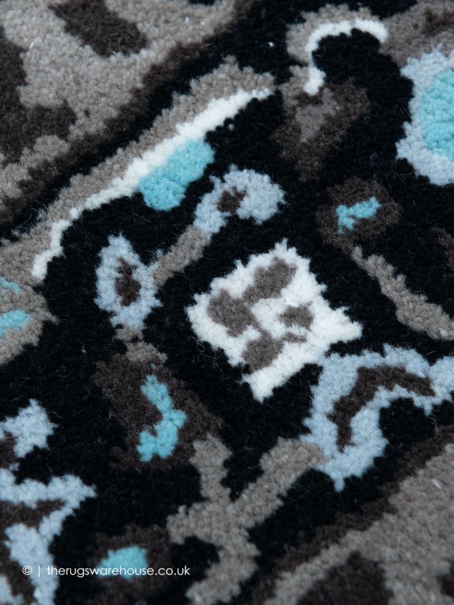 Ashwaria Black Rug - 6