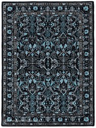 Ashwaria Black Rug - Thumbnail - 7