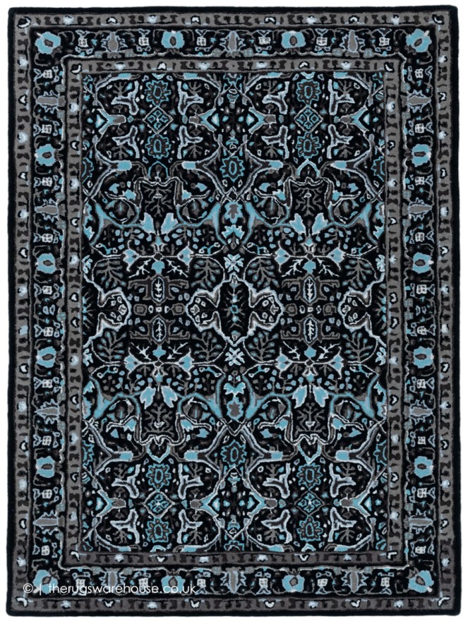 Ashwaria Black Rug - 7