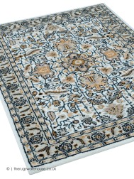 Damascus White Rug - Thumbnail - 2