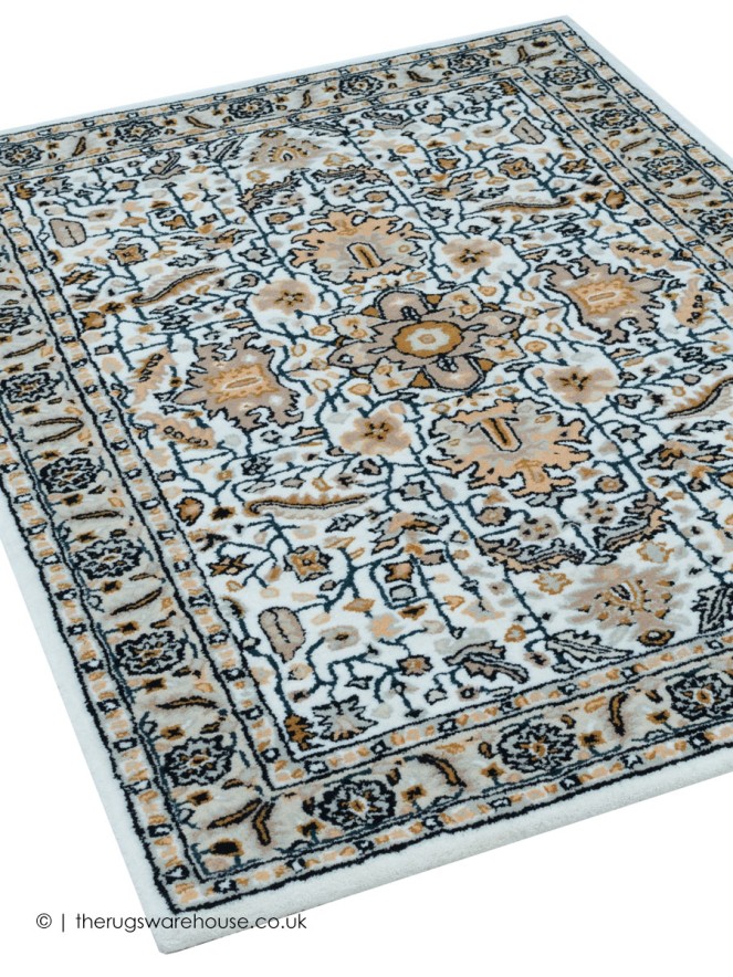 Damascus White Rug - 2