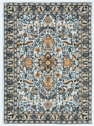 Damascus White Rug - Thumbnail - 7