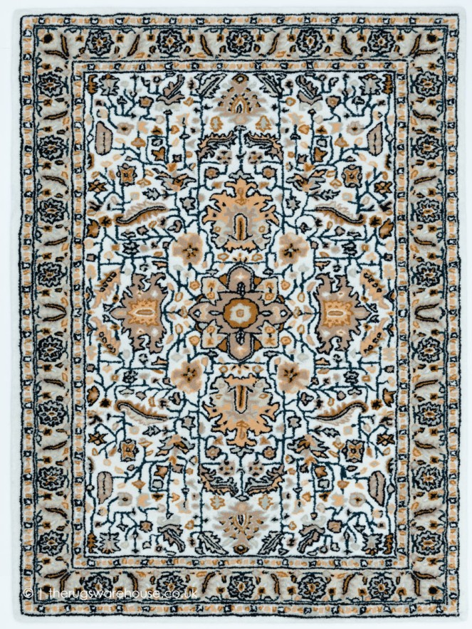 Damascus White Rug - 7