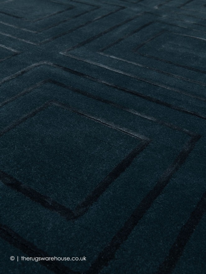 Quadrature Grey rug - 5