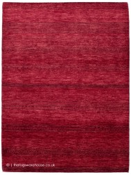 Retro Gabbeh 8316 Red Rug - Thumbnail - 9