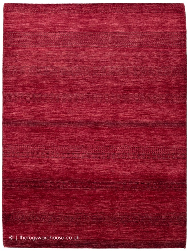 Retro Gabbeh 8316 Red Rug - 9