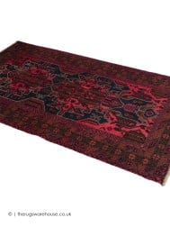 Baloch 12726 Red Rug - Thumbnail - 7