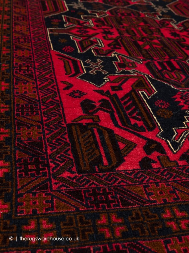 Baloch 12726 Red Rug - 5