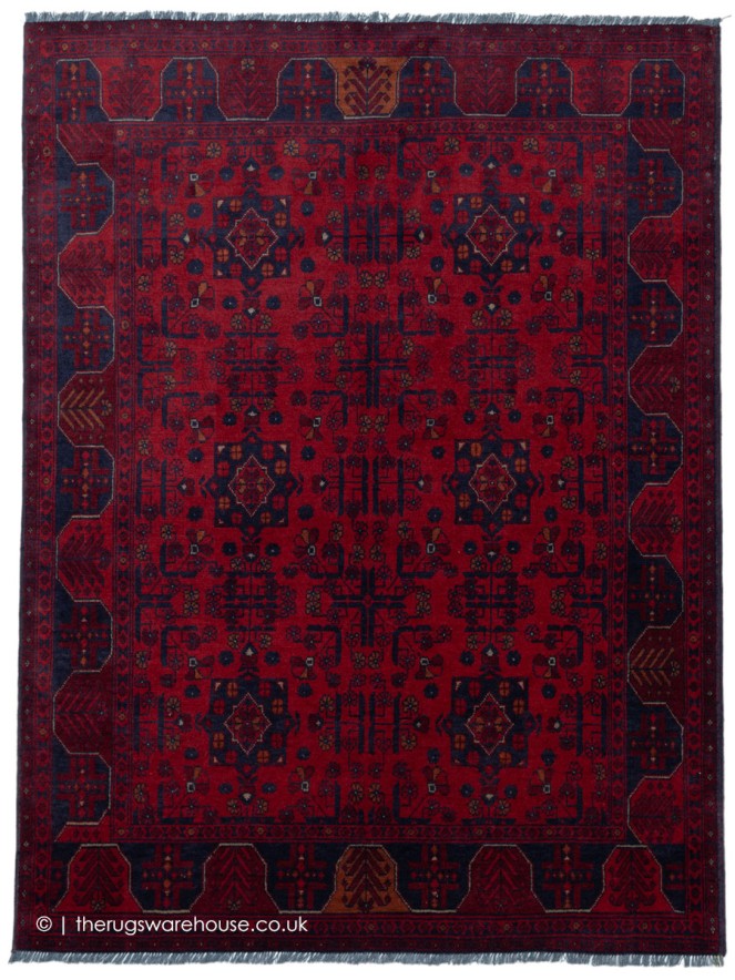 Khan 9695 Red Rug - 7