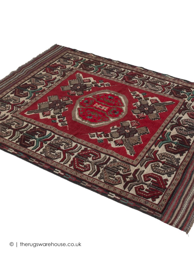 Barjasta 11774 Red Rug - 8