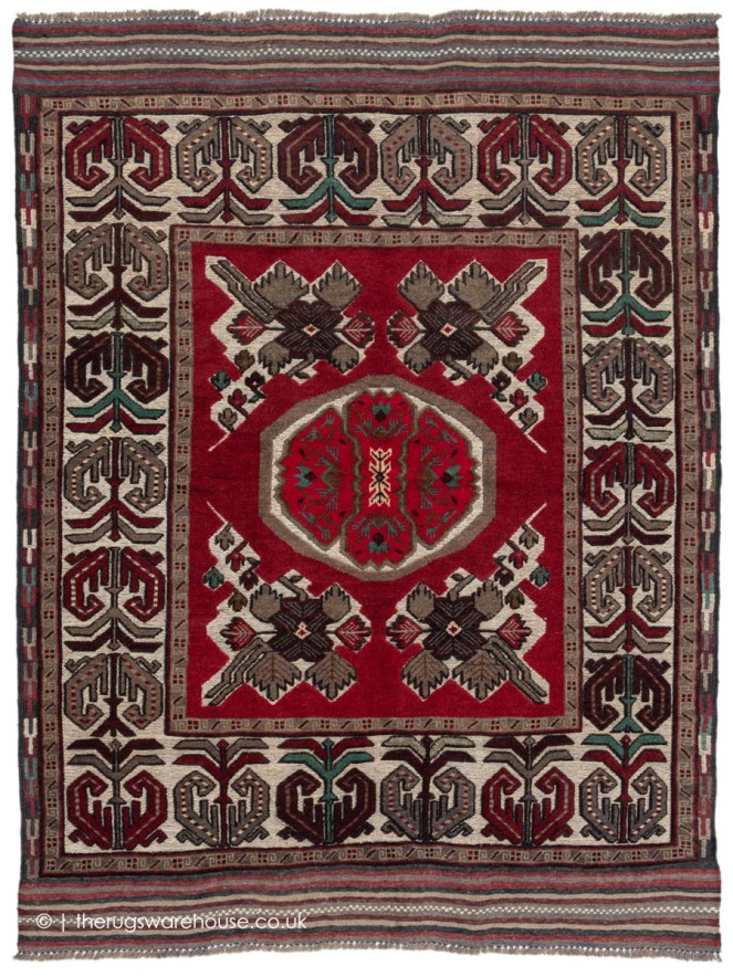 Barjasta 11774 Red Rug - 7