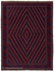 Mushwani 12279 Red Rug - Thumbnail - 7