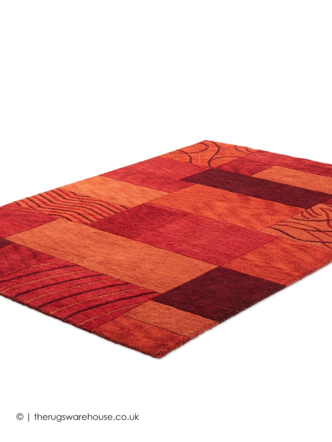 Domas Red Rug - 9