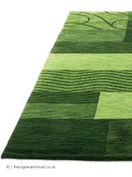 Domas Green Rug - Thumbnail - 8