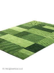 Domas Green Rug - Thumbnail - 9