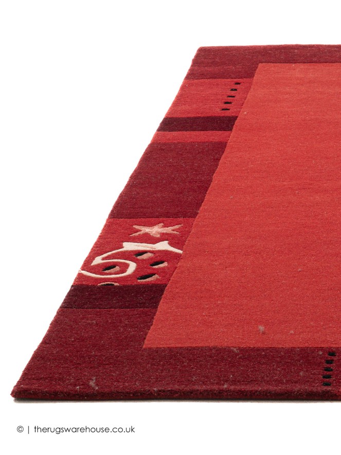 Royal Ganges Red Rug - 8