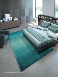 Ombre Comfort Turquoise Rug - Thumbnail - 2