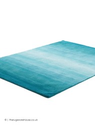 Ombre Comfort Turquoise Rug - Thumbnail - 8