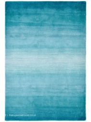 Ombre Comfort Turquoise Rug - Thumbnail - 9