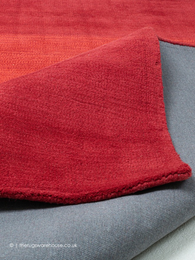 Ombre Comfort Red Rug - 5