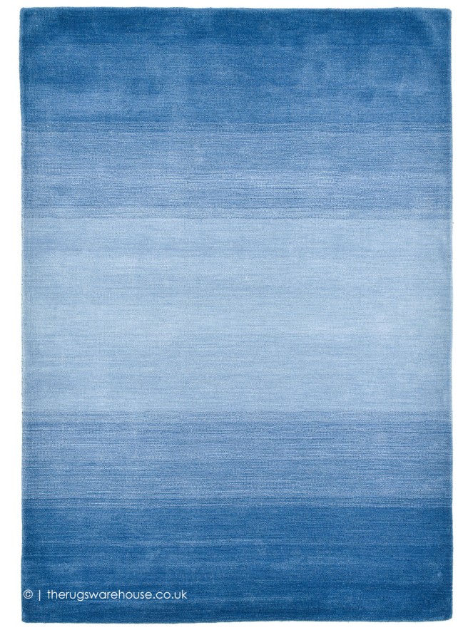 Ombre Comfort Blue Rug - 2