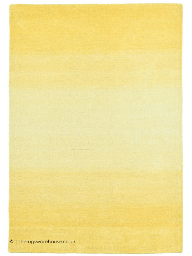 Ombre Comfort Yellow Rug - 2