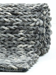 Arlberg Dark Grey Rug - Thumbnail - 4