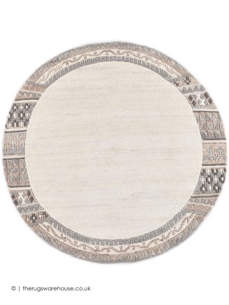 Gobi Natural Beige Circle